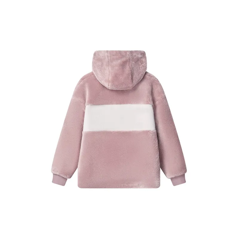 FILA x MIHARA YASUHIRO Sweatshirt Women's Light Purple Red-1
