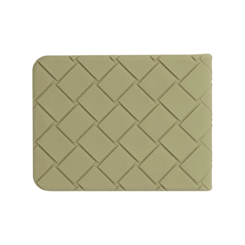 Bottega Veneta Cow Leather Wallet Men's Lime Green-1
