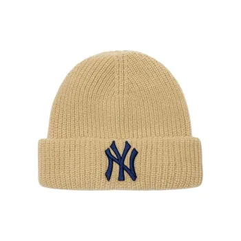 MLB Acrylic Beanies Unisex Khaki