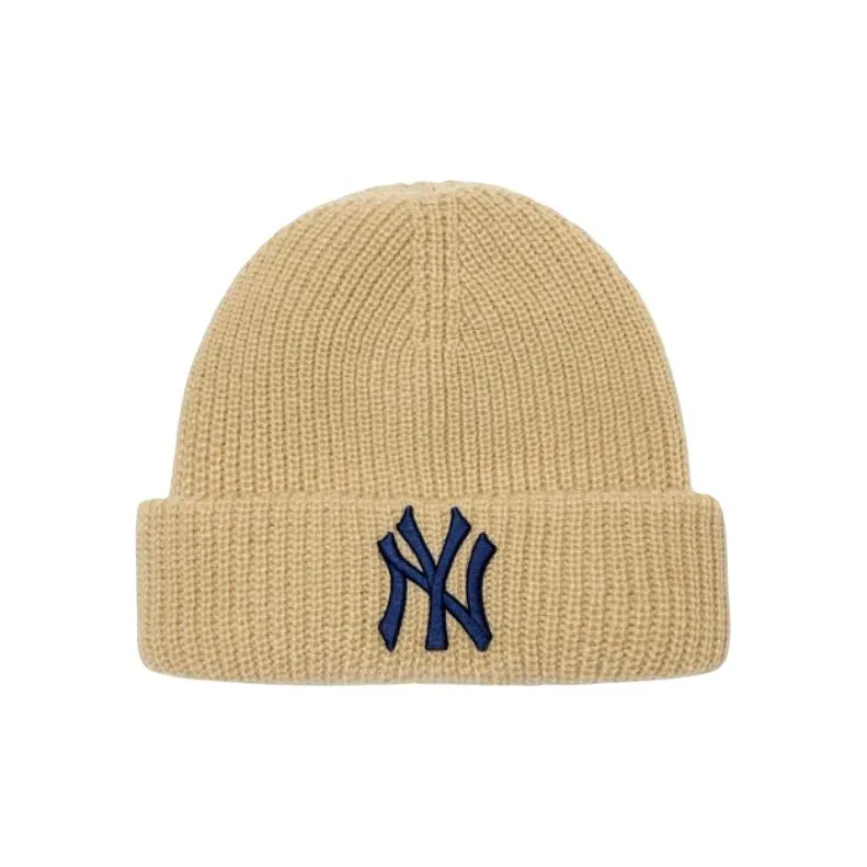 MLB Acrylic Beanies Unisex Khaki-0