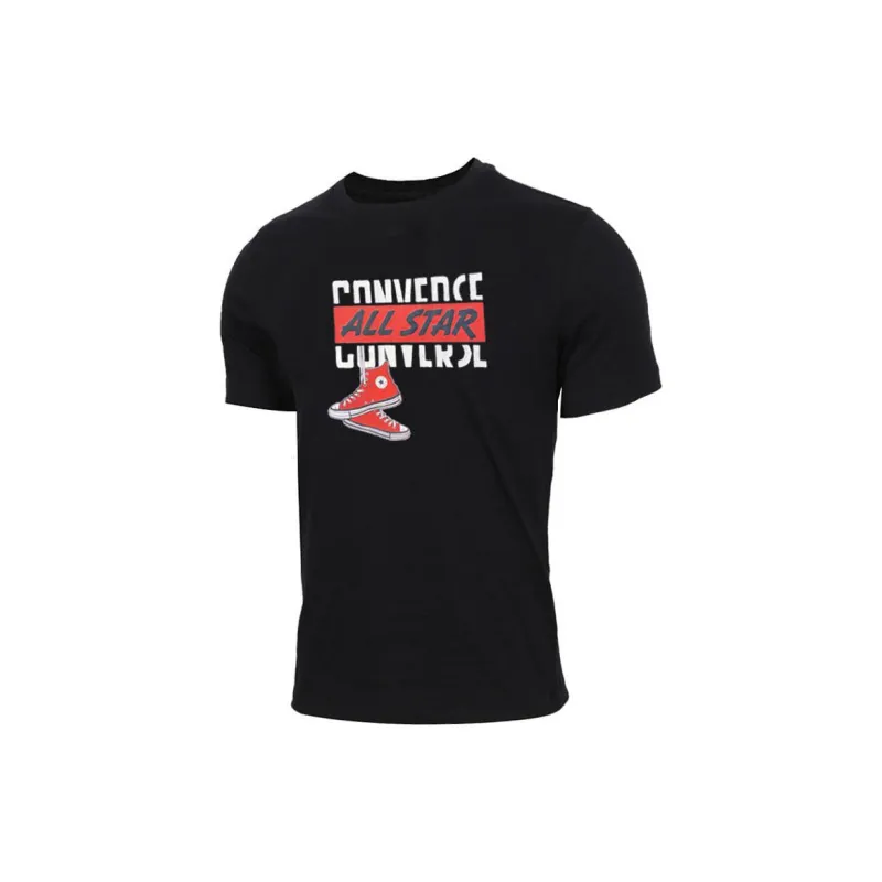 Converse T Shirts Men Black-0