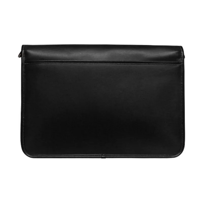 COACH Studio Cow Leather Messenger Bag, Shoulder Bag, Crossbody Bag Large Size Men's Black-2