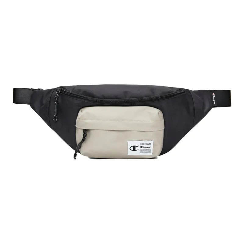Champion Fabric Dumpling Bag One Shoulder Crossbody Fanny Pack Medium Size Unisex Black/Khaki/Green/Dark Khaki-11