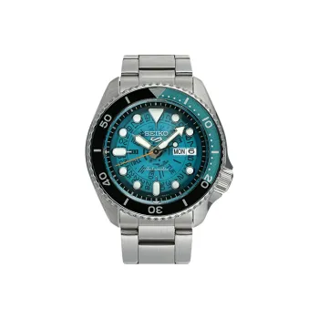 SEIKO Mechanical Movement Stainless Steel Strap Watch Men's Watches Blue Dial