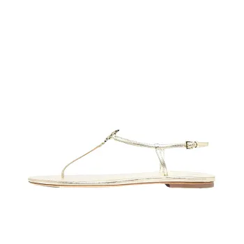 TORY BURCH One Strap Sandals Women's Gold