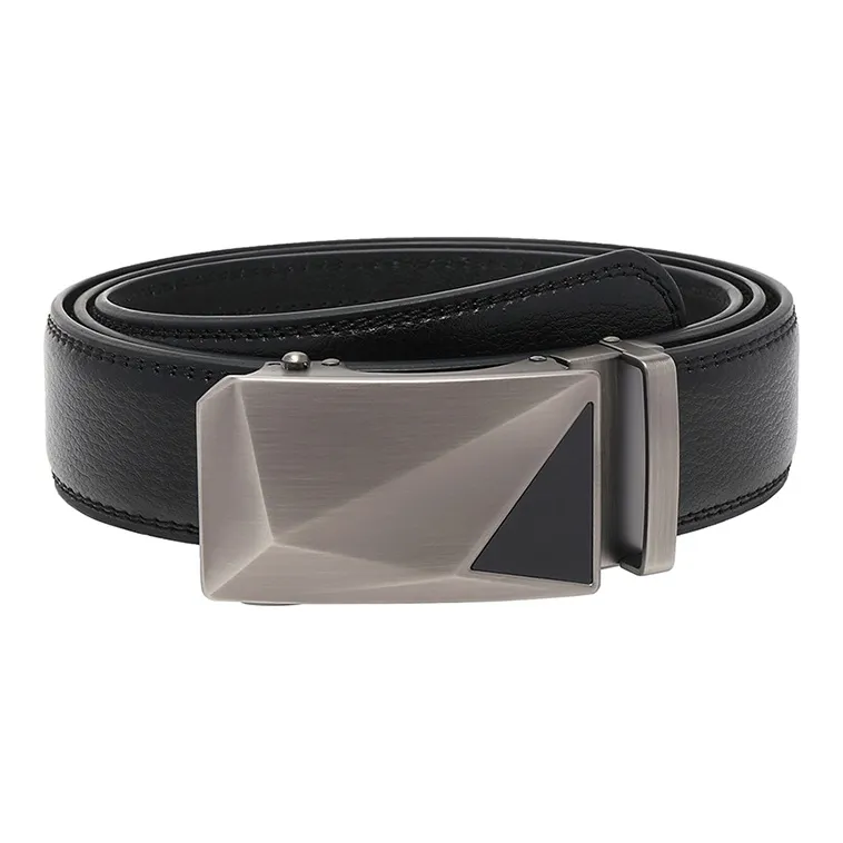 FREE RABBITⅡ 3D Effect Automatic Buckle Belt-Business Trendy Belt Men's Black-8