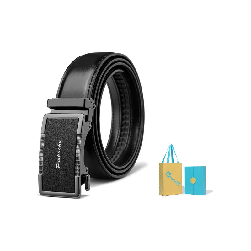 PISHUSHU Leather Belts Men-16