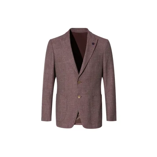 LIU·JO UOMO Business Suits Men Burgundy