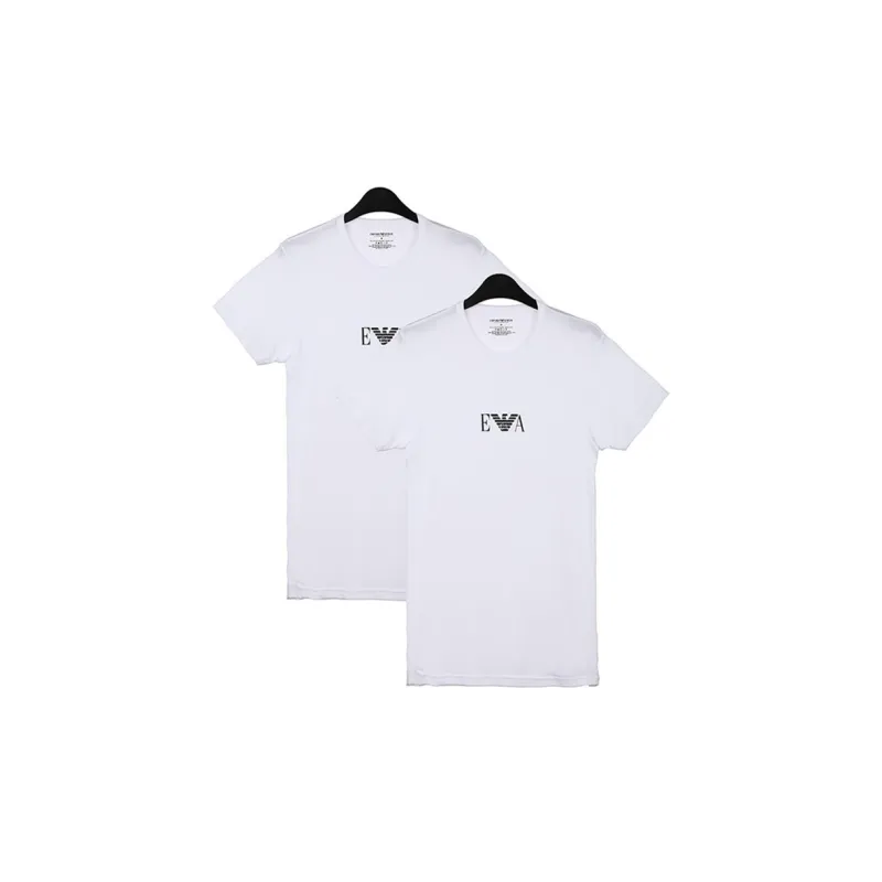 EMPORIO ARMANI Two-Pack Of Logo Monogram Underwear T-Shirts-2