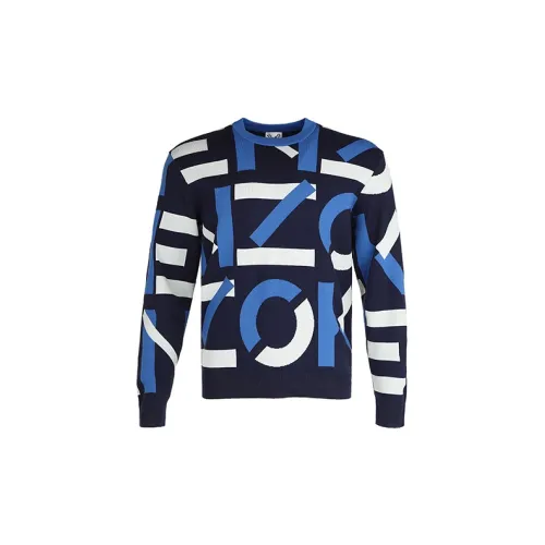 KENZO Sweaters Men Dark Blue