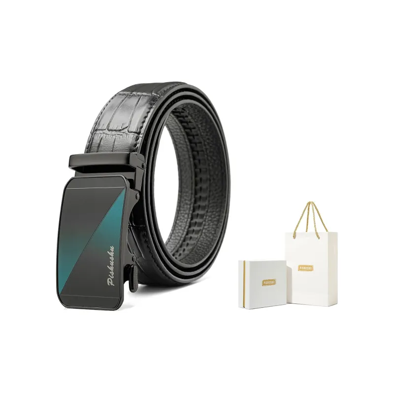 PISHUSHU Leather Belts Men-12
