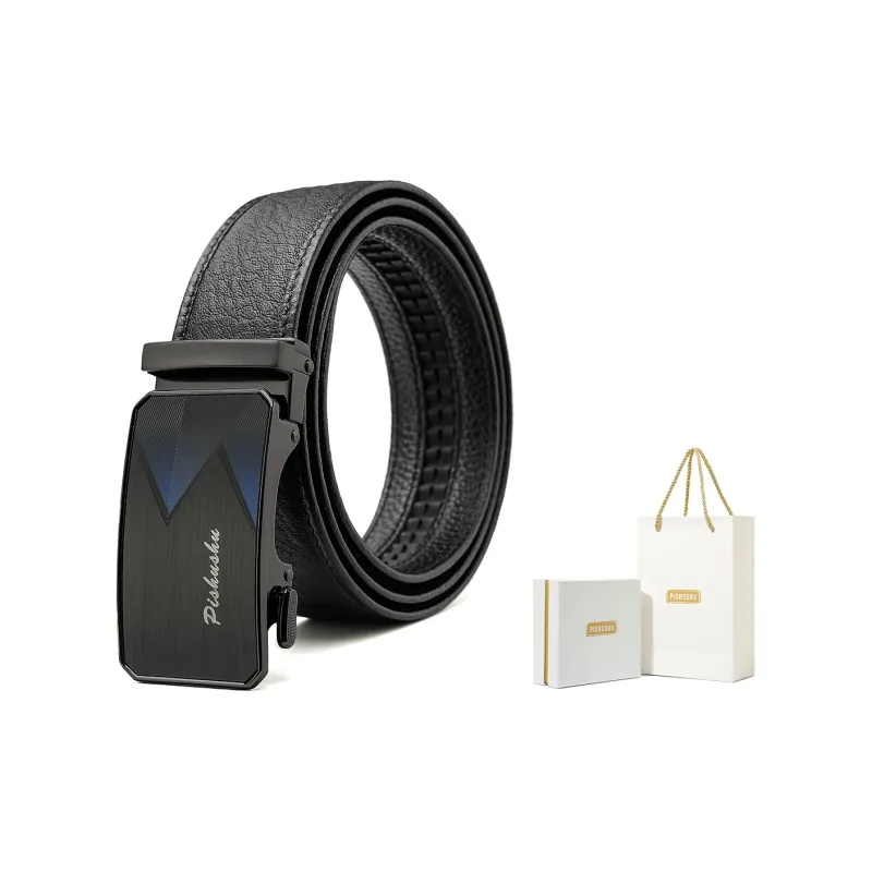 PISHUSHU Leather Belts Men-8