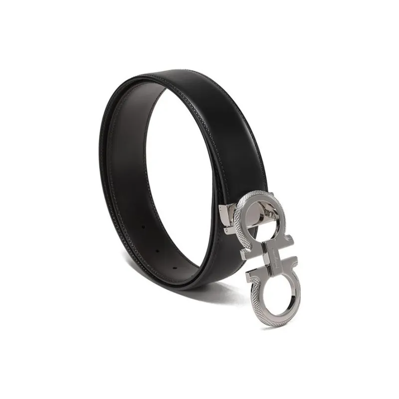 Ferragamo Gancini Leather Belts Men-1