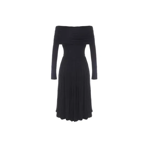 Rarely Alike Long-Sleeved Dresses Women's Black