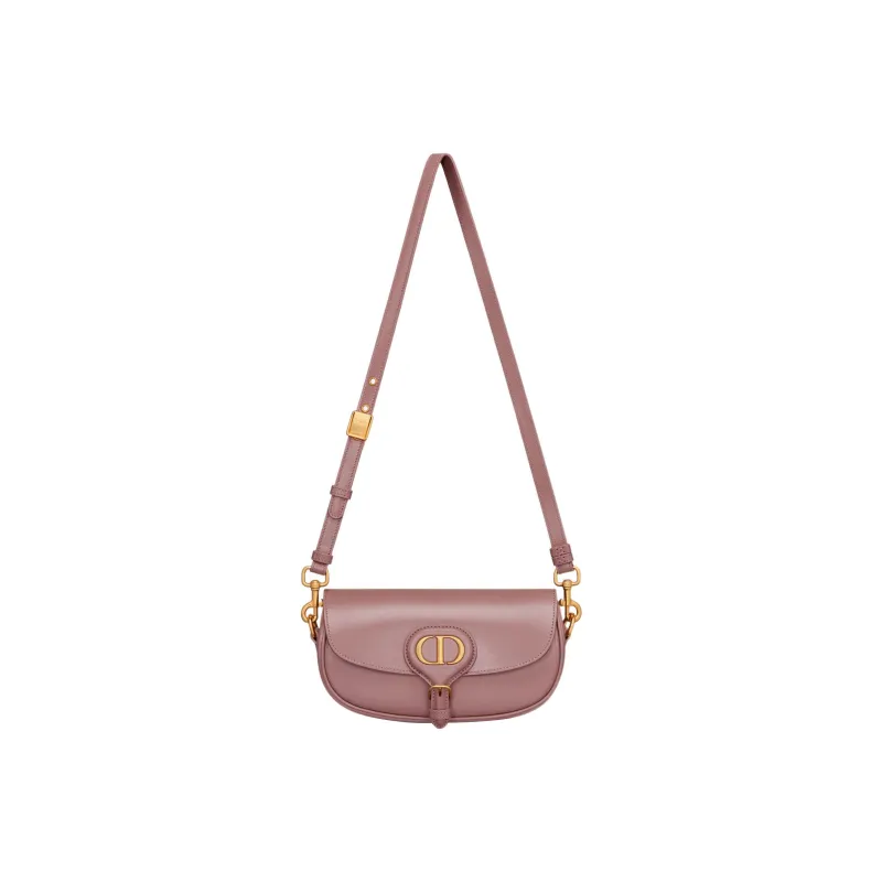 DIOR Bobby Smooth Cow Leather Shoulder Bag, Crossbody Bag Regular Women's Peony Pink-4