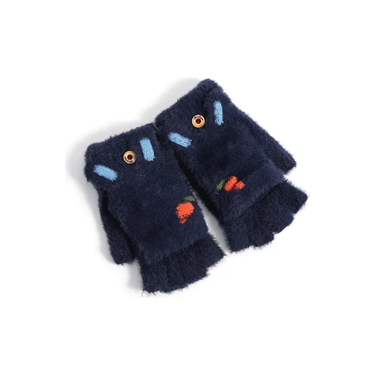 FREE RABBITⅡ Polyester Knit Gloves Women's-8