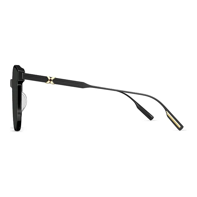 MOLSION Plate Frame Square Sunglasses Unisex-13