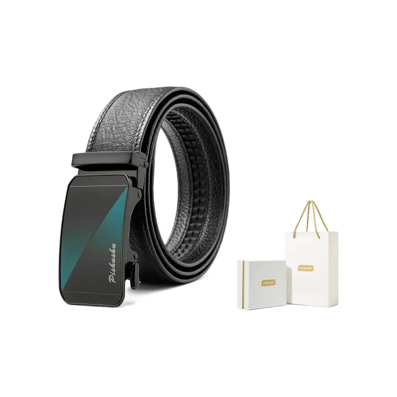 PISHUSHU Leather Belts Men-8