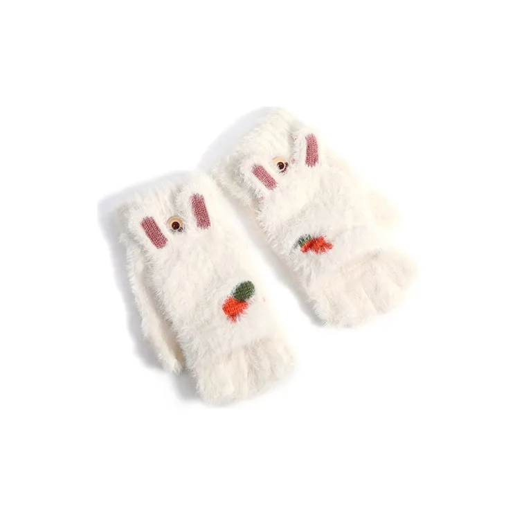 FREE RABBITⅡ Polyester Knit Gloves Women's-2