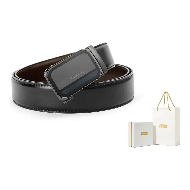 PISHUSHU Leather Belts Men-6