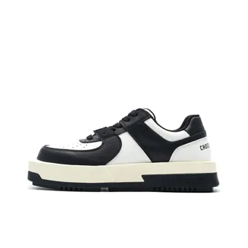 CHOCO CONCERT Low Top Stylish Skateboarding Shoes Unisex Black