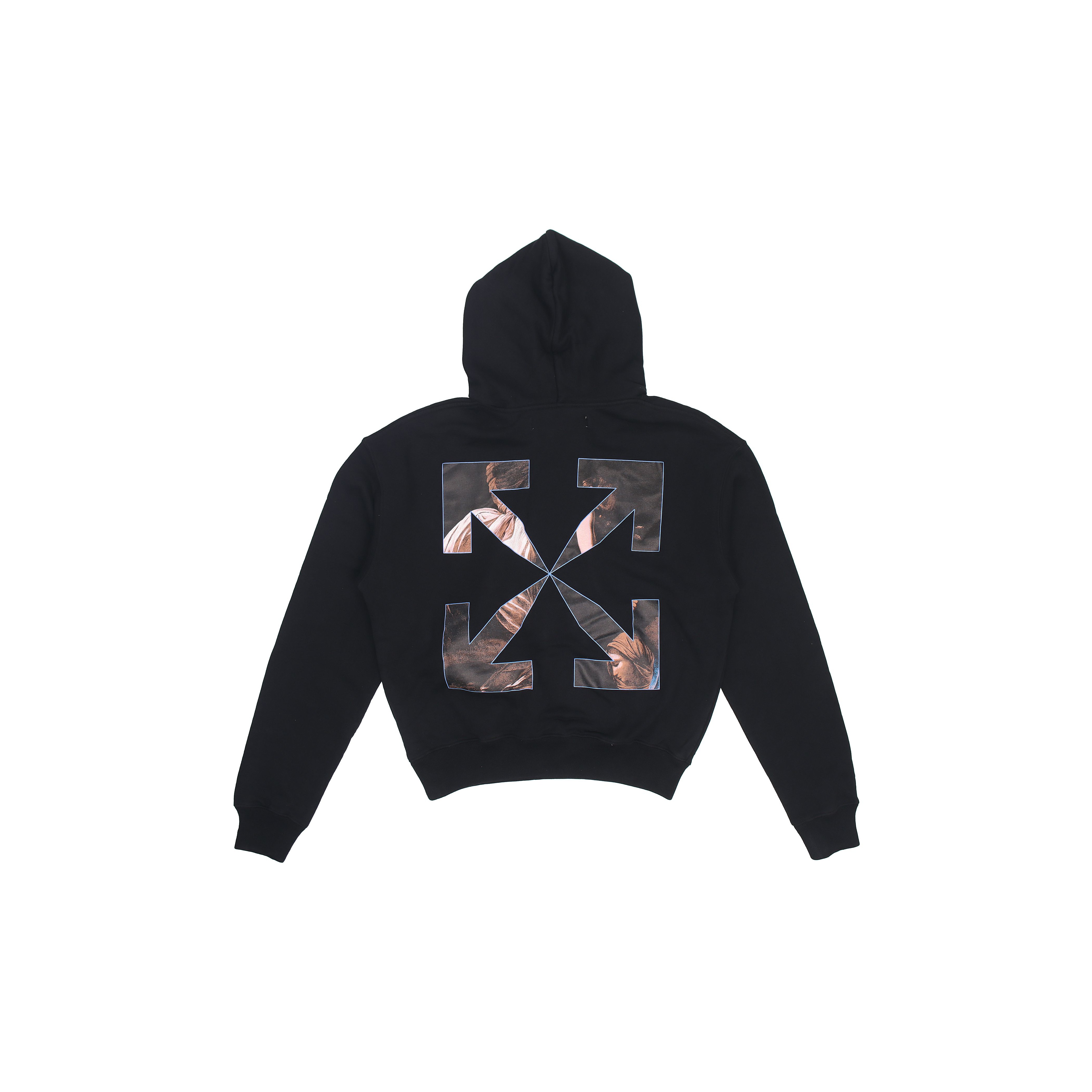 OFF WHITE Oversize Fit Caravaggio Angel Hoodie POIZON