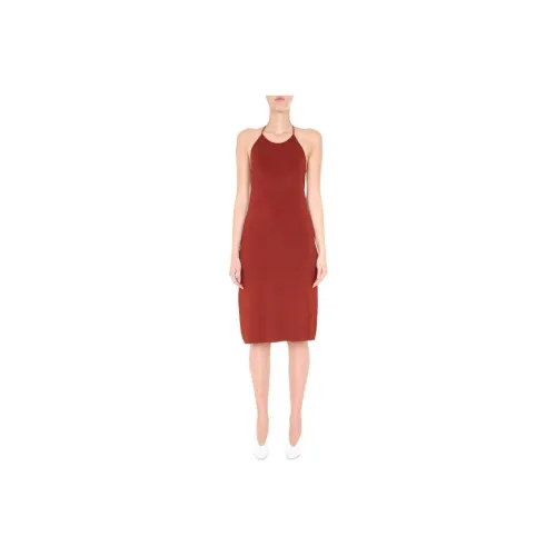 Bottega Veneta Sleeveless Dresses Women's Red