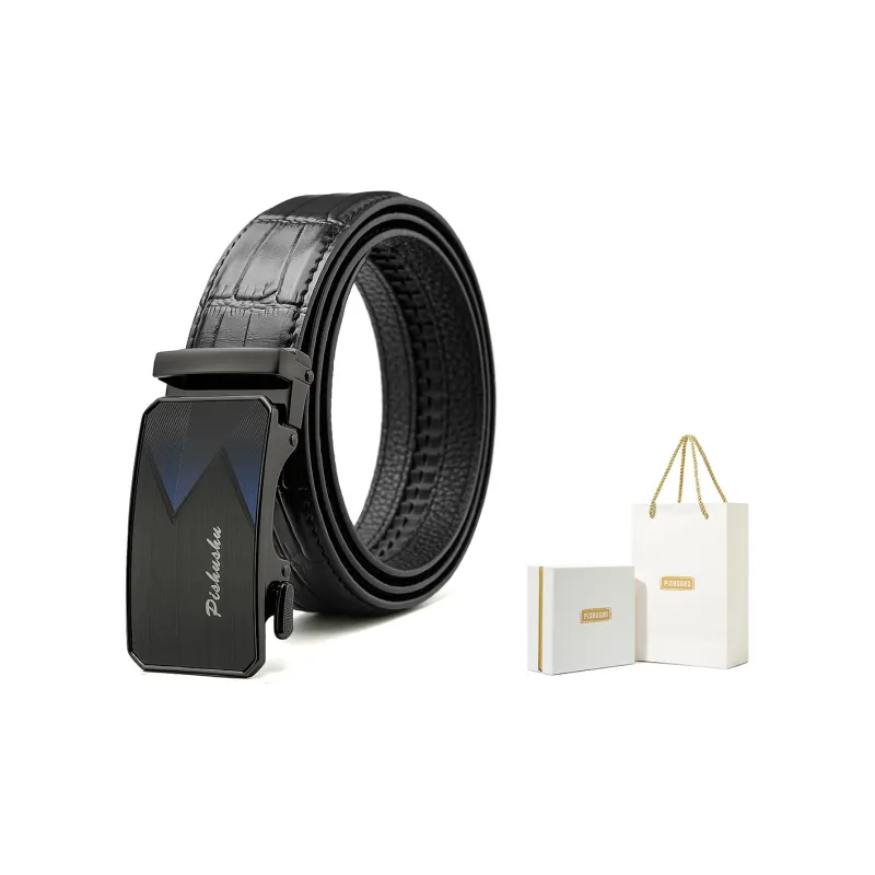 PISHUSHU Leather Belts Men-13