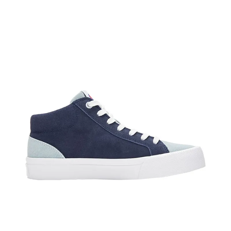 Champion Essentials Collection Skate Classic High 1.0 Mid-Top Skateboard Shoes Men's Blue-1