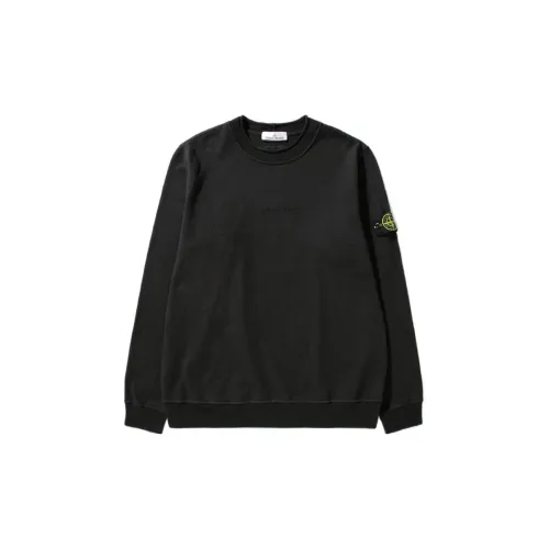 STONE ISLAND 40Th Anniversary Collection Sweatshirts Men Black