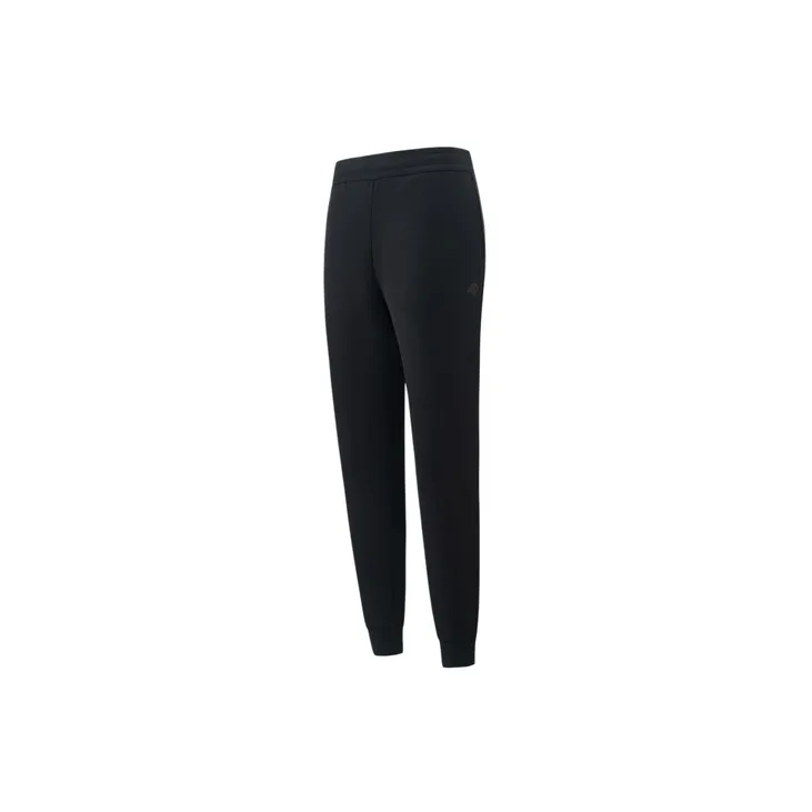 DESCENTE Knitted Sweatpants Women's Black BK-1