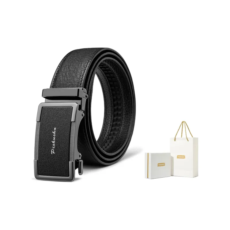 PISHUSHU Leather Belts Men-8