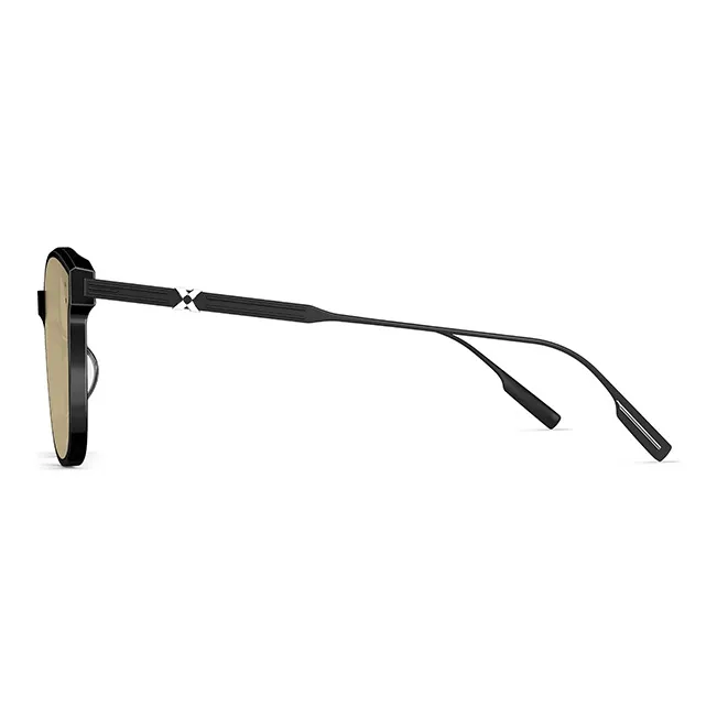 MOLSION Plate Frame Square Sunglasses Unisex-5