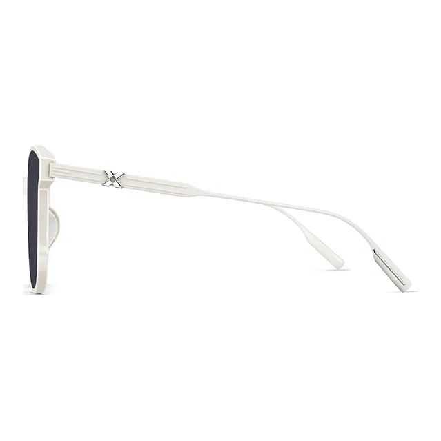 MOLSION Plate Frame Square Sunglasses Unisex-5
