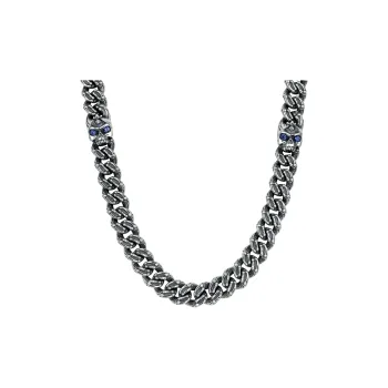 APORRO Necklaces Men Silver