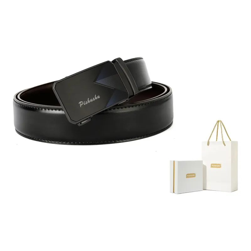 PISHUSHU Leather Belts Men-6