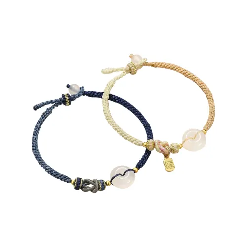 PIARA Bracelets Unisex Blue With Yellow