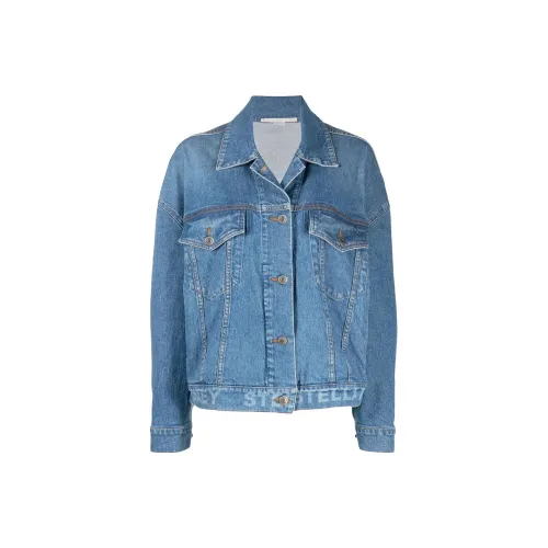 Stella McCartney Denim Jackets Women's Blue