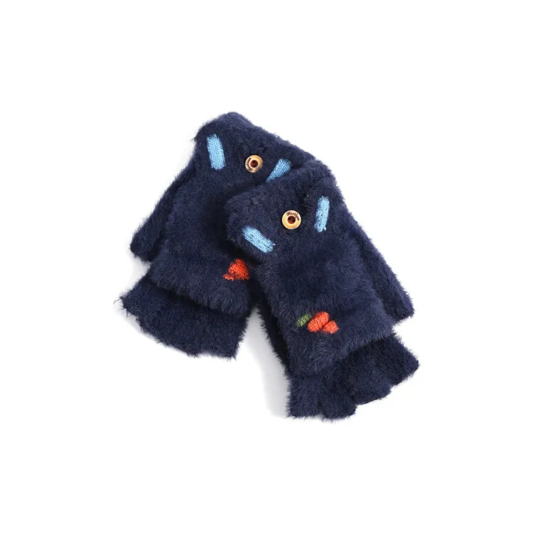 FREE RABBITⅡ Polyester Knit Gloves Women's-9