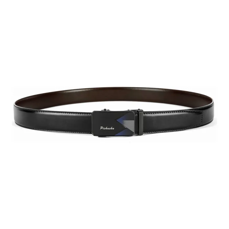 PISHUSHU Leather Belts Men-4