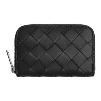 Bottega Veneta Woven Zipped Wallet