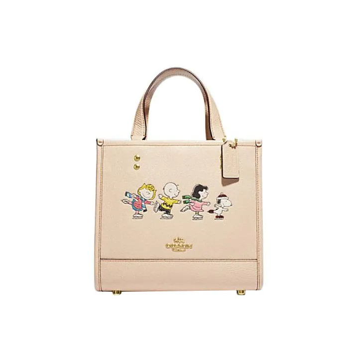Peanuts X Snoopy X COACH Dempsey Handbags-0