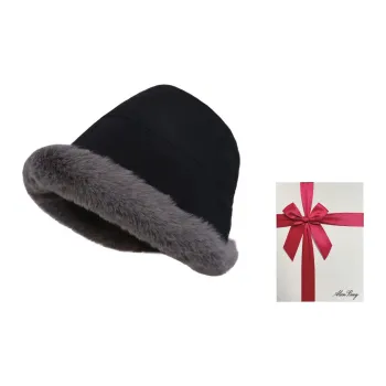 ALIEN BANG Cashmere Bucket Hats Women's