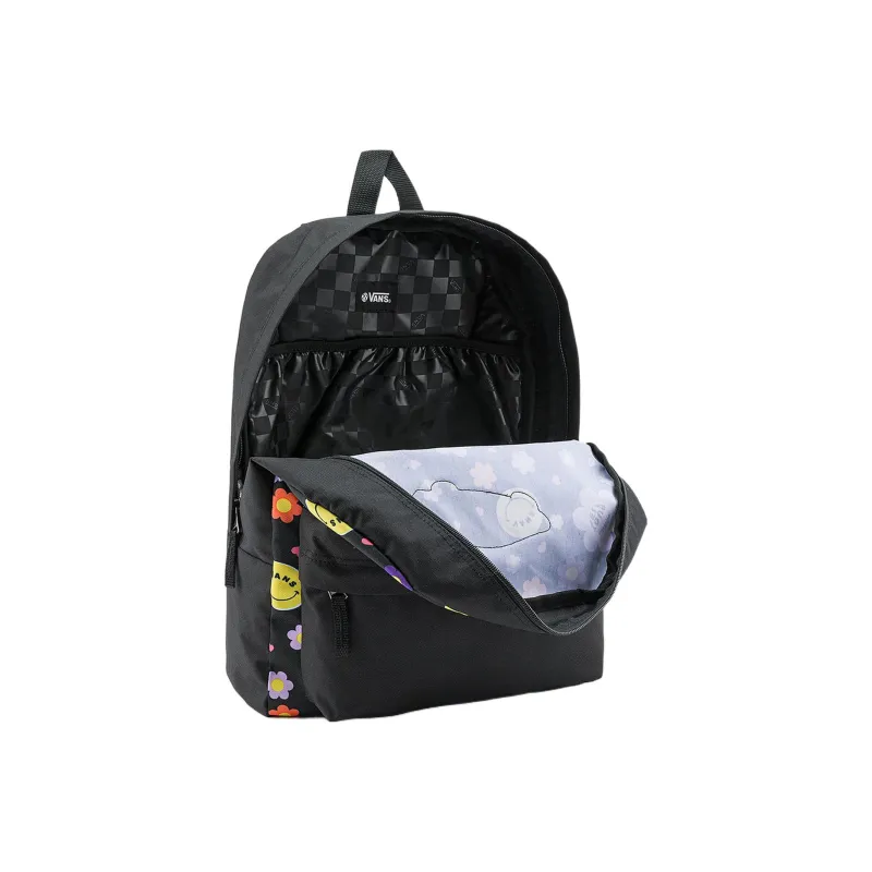 Vans Polyester Backpack Regular Women's Black-3