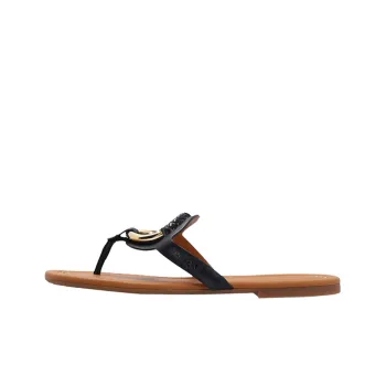 See By Chloé Buckle-detail Leather Sandals