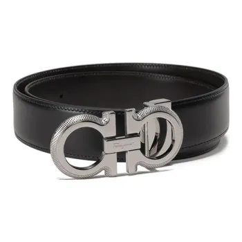 Ferragamo Gancini Leather Belts Men