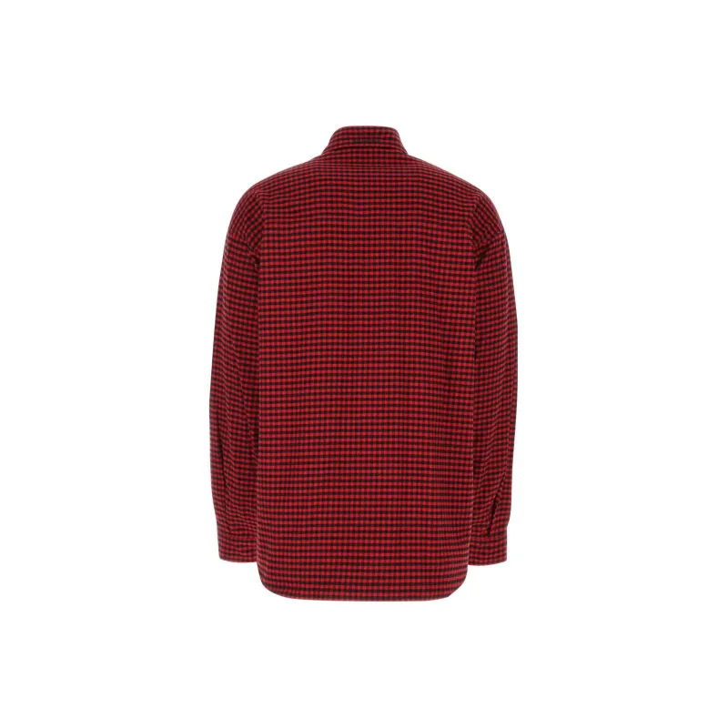 Balenciaga Shirts Men Red-1