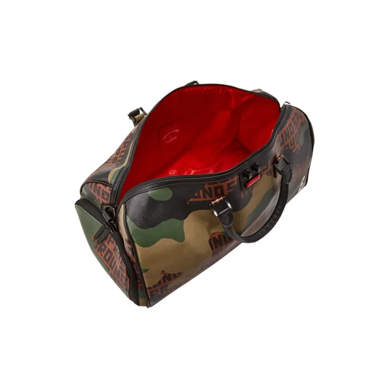 SPRAYGROUND PVC Shoulder Bag, Crossbody Bag, Handbag Medium Size Unisex Army Green-3