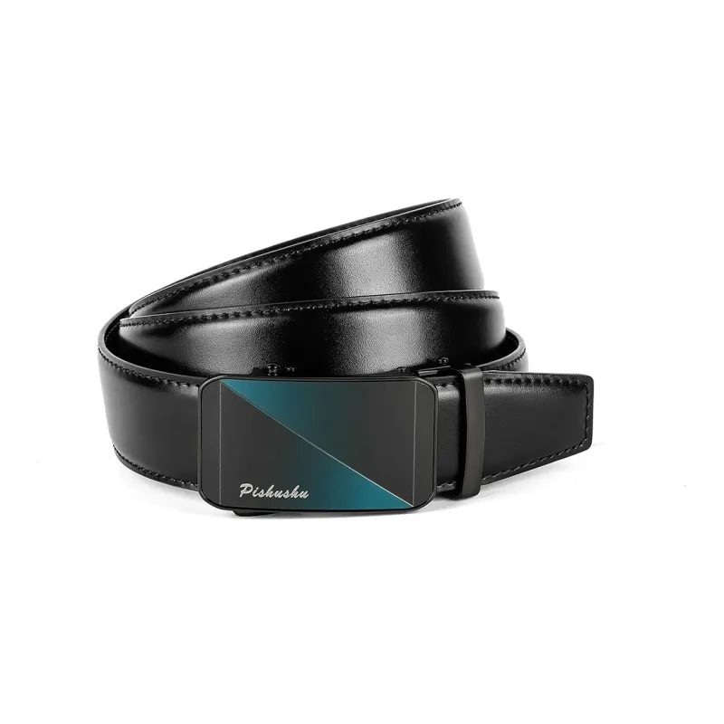 PISHUSHU Leather Belts Men-2