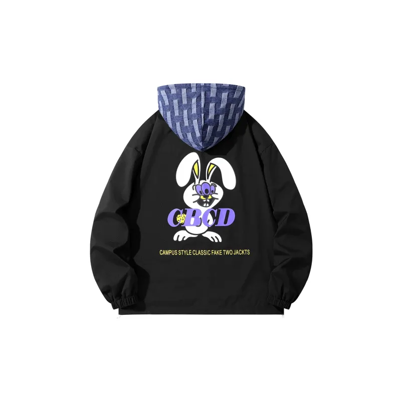 CBCD Loose Fit Mock Two-Piece Jacket Unisex-1